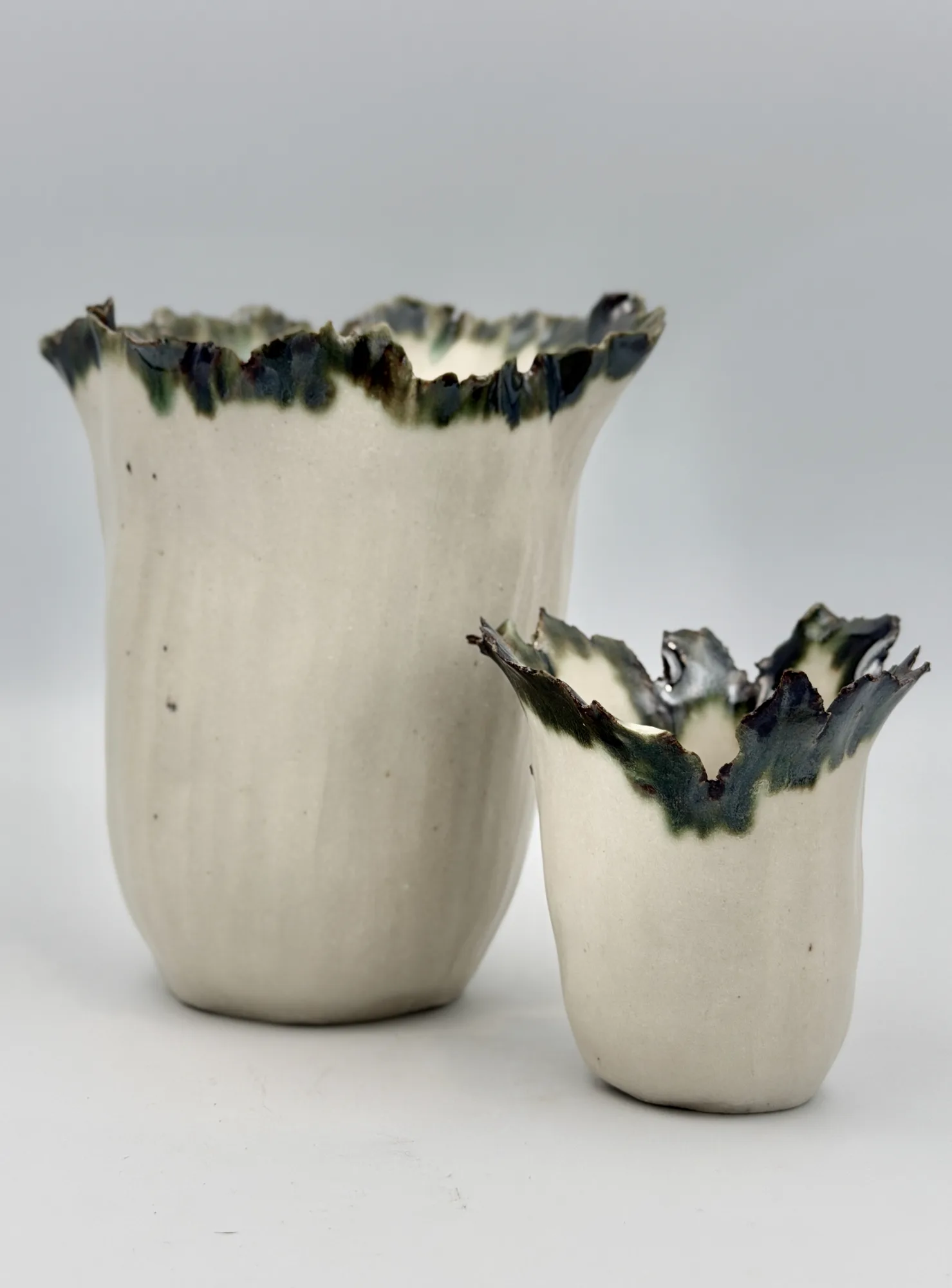 Crystalline Edged Vessel